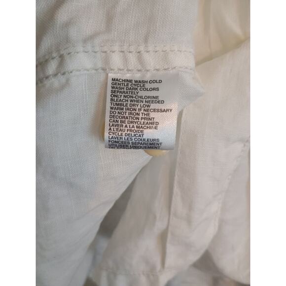 Tommy Bahama Shirt Men XXL White Relax Neutral Casual Classic Vacation Button Up - Picture 13 of 13